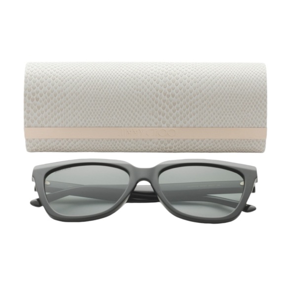 JIMMY CHOO Black 55mm Sunglasses - Picture 1 of 4